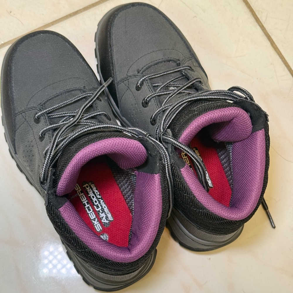 Skechers Womens Work Boots Composite‎ Toe 108004 McColl Waterproof US Size 6.5